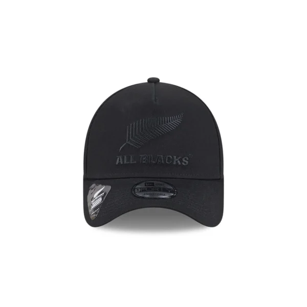 All Blacks New Era 9Forty A-Frame Black Cap - Image 2