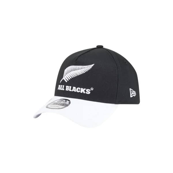 All Blacks New Era 9Forty A-Frame White/Black Cap