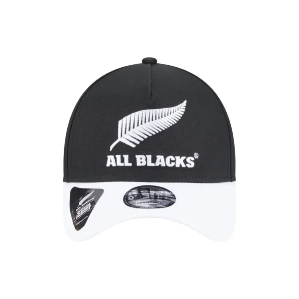 All Blacks New Era 9Forty A-Frame White/Black Cap - Image 2