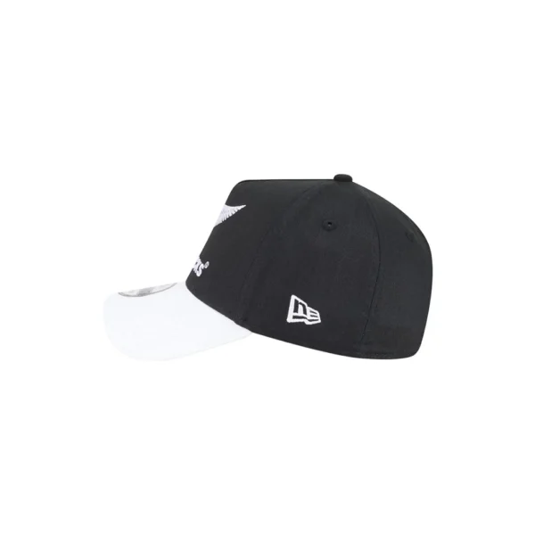 All Blacks New Era 9Forty A-Frame White/Black Cap - Image 5