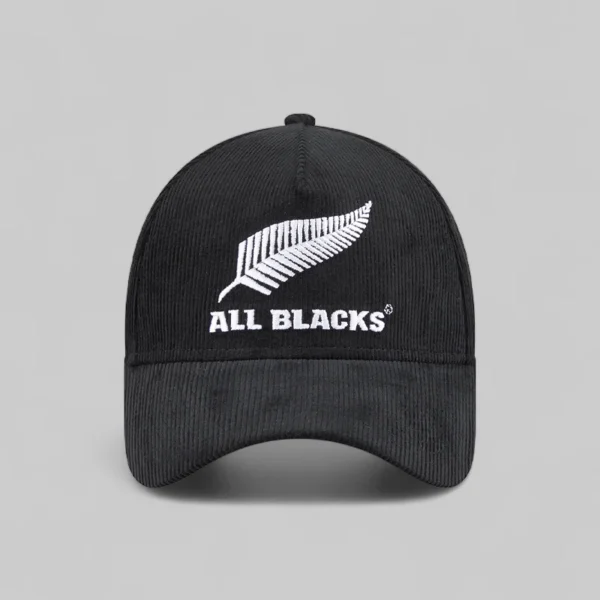All Blacks New Era 9Forty A-Frame Corduroy Cap - Image 4