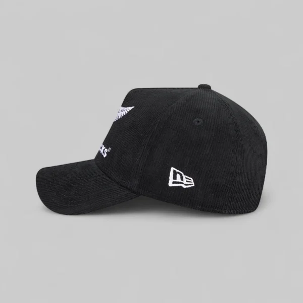All Blacks New Era 9Forty A-Frame Corduroy Cap - Image 6