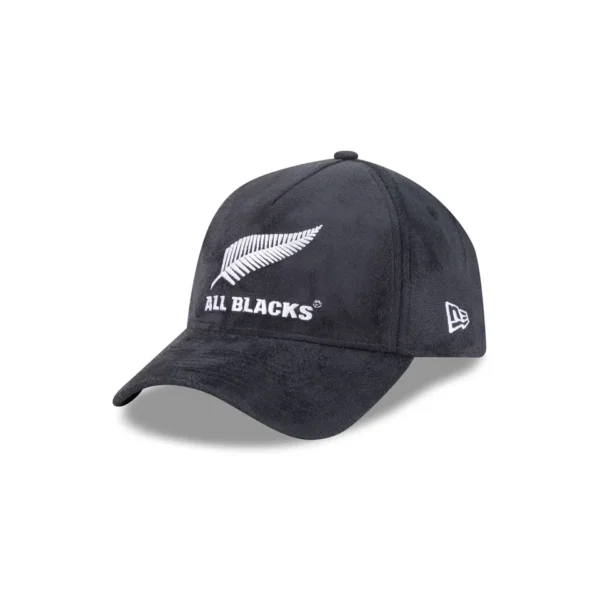 All Blacks New Era 9Forty A-Frame Suede Cap