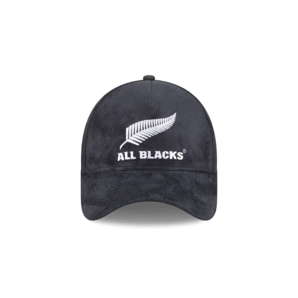 All Blacks New Era 9Forty A-Frame Suede Cap - Image 3
