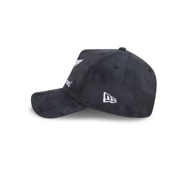 All Blacks New Era 9Forty A-Frame Suede Cap - Image 4