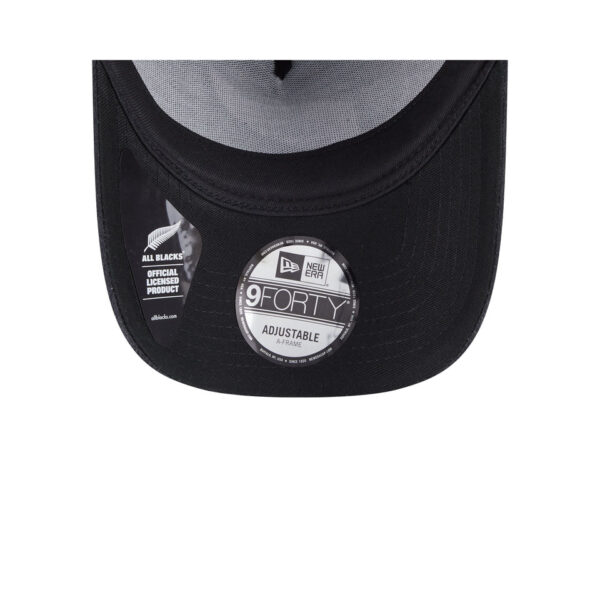 All Blacks New Era 9Forty A-Frame Suede Cap - Image 7