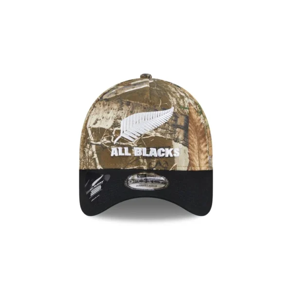 All Blacks New Era 9Forty A-Frame Real Tree Cap - Image 3