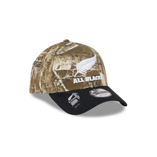 All Blacks New Era 9Forty A-Frame Real Tree Cap - Image 4
