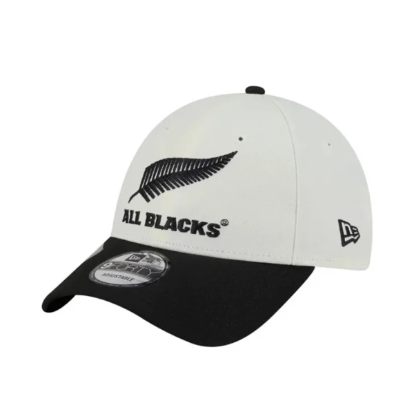 All Blacks New Era 9Forty Chrome White/Black Cap
